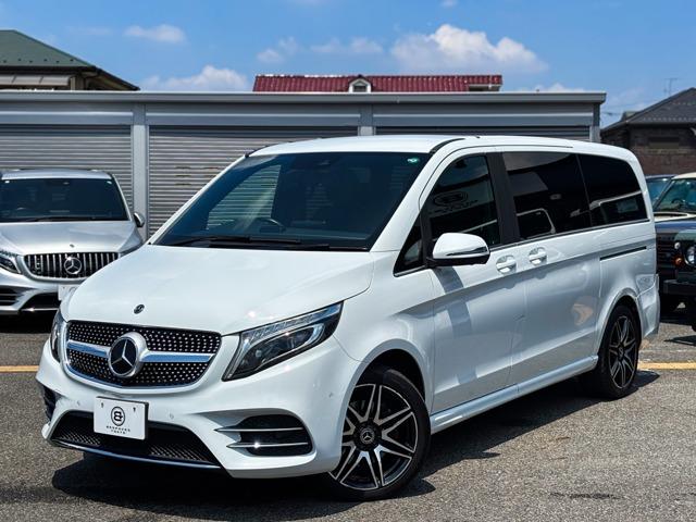 Vクラス V220 d スポーツ ロング ディーゼルターボ パノラミックスライディングルーフ carrozzeriaヘッドレストモニター(3枚目)