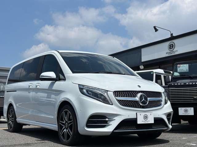 Vクラス V220 d スポーツ ロング ディーゼルターボ パノラミックスライディングルーフ carrozzeriaヘッドレストモニター(6枚目)