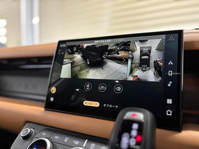 ディフェンダー 110X-ダイナミックHSE D300 ディーゼルターボ 4WD ボンネットブラック塗装 レッドキャリパー リアスムージングパネル(スペアタイヤ&ブラケット有) パノラミックスライディングルーフ 社外液晶ルームミラー 保 取 スペアキー(31枚目)