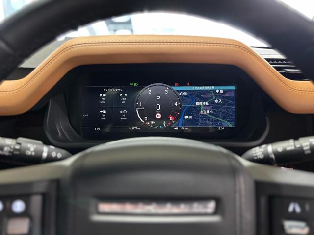 ディフェンダー 110X-ダイナミックHSE D300 ディーゼルターボ 4WD ボンネットブラック塗装 レッドキャリパー リアスムージングパネル(スペアタイヤ&ブラケット有) パノラミックスライディングルーフ 社外液晶ルームミラー 保 取 スペアキー(34枚目)