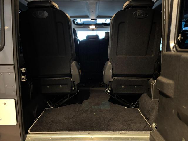 ディフェンダー  110 XS 2.2 TDCi 最終モデル 新並ワンオーナー 社外18インチAW NARDIステアリング RECAROシート  カラードシートベルト ホワイトコントラストルーフ 純正サンルーフ(37枚目)