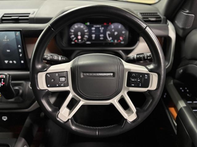ディフェンダー 110X-ダイナミックHSE D300 ディーゼルターボ 4WD 3列シート7人乗り 20インチ“スタイル5098” スライディングパノラミックルーフ MERIDIAN 保証書 取説 記録簿 スペアキー(22枚目)