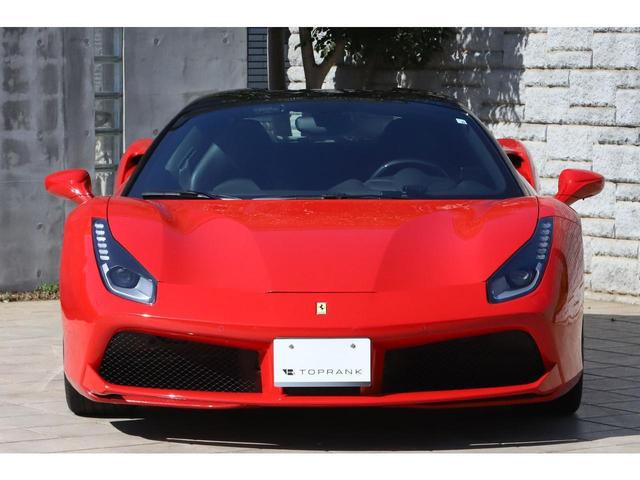 ４８８スパイダー ベースグレード　ＬＥＤカーボンドライビングゾーン　カーボンダッシュインサート　フロントリフター　ＪＢＬサウンド　ダイヤモンドリム２０インチＡＷ　ワンオフマフラー（6枚目）