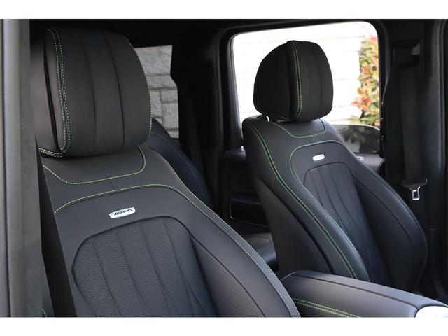 Ｇクラス Ｇ６３　マグノヒーローエディション　グリーンヘルマグノ　ＡＭＧナイトＰＫＧ　Ｇマヌファクトゥーアプログラムプラス　ＡＭＧ２２インチＡＷ　左ハンドル　新車保証付き（46枚目）