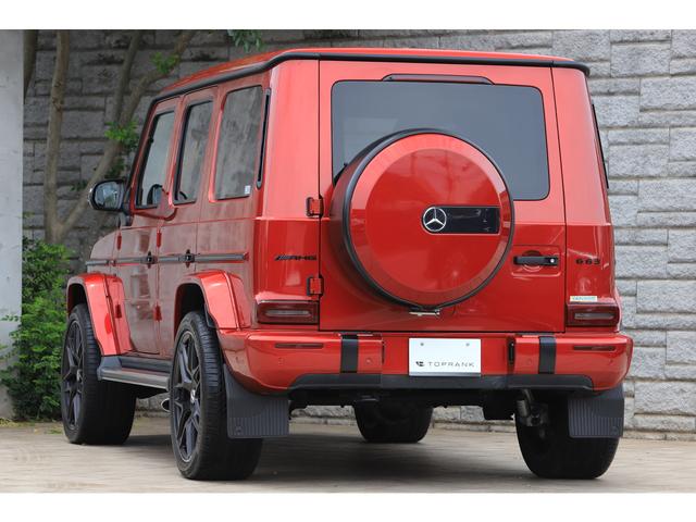 Ｇクラス Ｇ６３　ＡＭＧレザーエクスクルーシブパッケージ　右ハンドル　赤革　ダイヤモンドステッチシート　ＡＭＧ２２インチＡＷ　サンルーフ　ブルメスター　ナイトＰＫＧ仕様　法人ワンオーナー（20枚目）