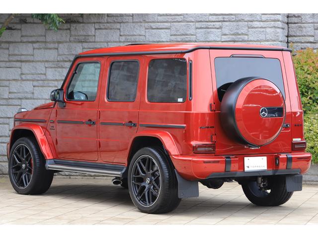 Ｇクラス Ｇ６３　ＡＭＧレザーエクスクルーシブパッケージ　右ハンドル　赤革　ダイヤモンドステッチシート　ＡＭＧ２２インチＡＷ　サンルーフ　ブルメスター　ナイトＰＫＧ仕様　法人ワンオーナー（21枚目）