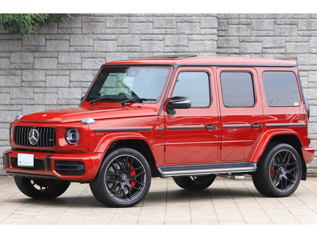 Ｇクラス Ｇ６３　ＡＭＧレザーエクスクルーシブパッケージ　右ハンドル　赤革　ダイヤモンドステッチシート　ＡＭＧ２２インチＡＷ　サンルーフ　ブルメスター　ナイトＰＫＧ仕様　法人ワンオーナー（23枚目）