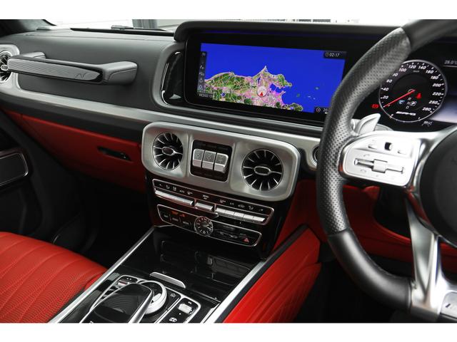 Ｇクラス Ｇ６３　ＡＭＧレザーエクスクルーシブパッケージ　右ハンドル　赤革　ダイヤモンドステッチシート　ＡＭＧ２２インチＡＷ　サンルーフ　ブルメスター　ナイトＰＫＧ仕様　法人ワンオーナー（47枚目）
