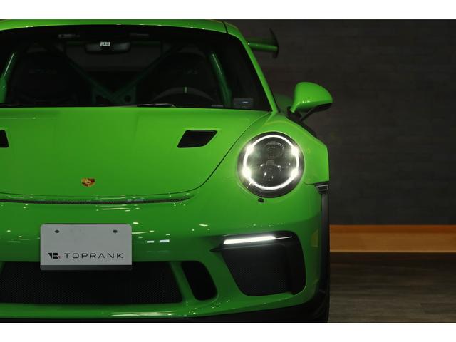 911 911GT3 スポーツクロノPKG 後期モデル クラブスポーツPKG SPカラー フロントリフター PCCB LEDヘッドライト パワークラフトマフラー(33枚目)