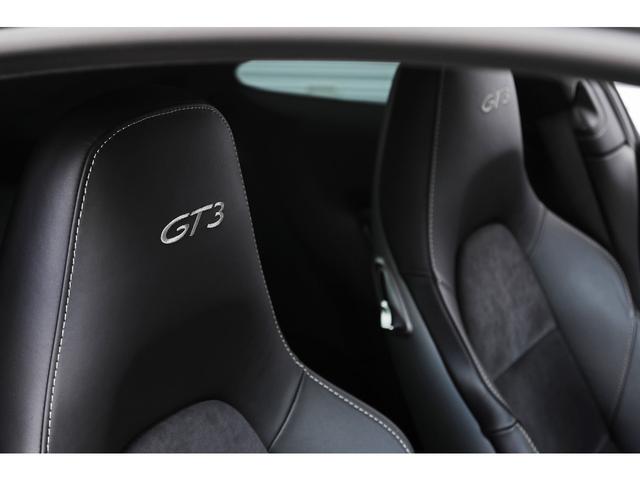 911 911GT3 PDK スポーツクロノPKG レザー&アルカンターラインテリア 20インチ鍛造センターロックホイール スポーツエグゾースト フロントリフター(46枚目)