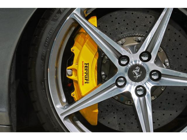 458イタリア ベースグレード 20インチダイアモンドカット鍛造AW ブリリアント可変バルブマフラー ロベルタリフティング クレマレザー カーボンエアロ 正規ディーラー車(9枚目)