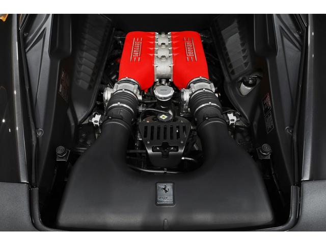 458イタリア ベースグレード 20インチダイアモンドカット鍛造AW ブリリアント可変バルブマフラー ロベルタリフティング クレマレザー カーボンエアロ 正規ディーラー車(43枚目)