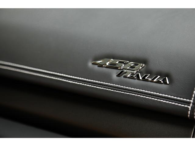 458イタリア ベースグレード 20インチダイアモンドカット鍛造AW ブリリアント可変バルブマフラー ロベルタリフティング クレマレザー カーボンエアロ 正規ディーラー車(59枚目)