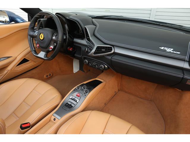 ４５８スパイダー ベースグレード　Ｆ１　ＤＣＴ　ブルーミラボー　クオイオレザー　カーボンドライビングゾーン＋ＬＥＤステアリング　２０インチ鍛造ＡＷ　正規ディーラー車（46枚目）