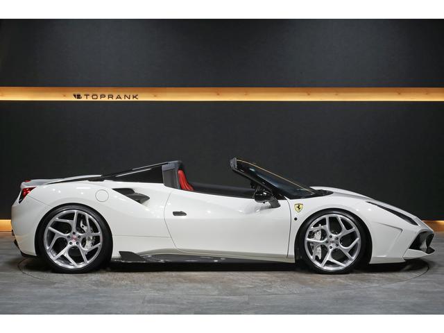 488スパイダー ベースグレード F1 DCT カーボンドライビングゾーン レーシングシート カーボンエアロ VOSSEN21/22インチAW ブリリアントマフラー(26枚目)