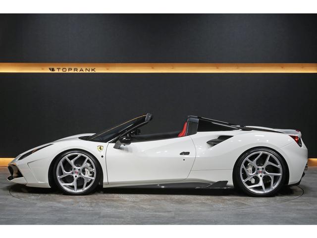 488スパイダー ベースグレード F1 DCT カーボンドライビングゾーン レーシングシート カーボンエアロ VOSSEN21/22インチAW ブリリアントマフラー(29枚目)