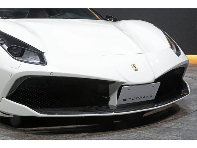 488スパイダー ベースグレード F1 DCT カーボンドライビングゾーン レーシングシート カーボンエアロ VOSSEN21/22インチAW ブリリアントマフラー(31枚目)
