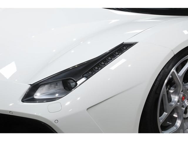 488スパイダー ベースグレード F1 DCT カーボンドライビングゾーン レーシングシート カーボンエアロ VOSSEN21/22インチAW ブリリアントマフラー(32枚目)