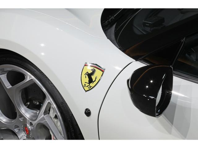 488スパイダー ベースグレード F1 DCT カーボンドライビングゾーン レーシングシート カーボンエアロ VOSSEN21/22インチAW ブリリアントマフラー(33枚目)