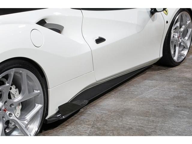 488スパイダー ベースグレード F1 DCT カーボンドライビングゾーン レーシングシート カーボンエアロ VOSSEN21/22インチAW ブリリアントマフラー(34枚目)