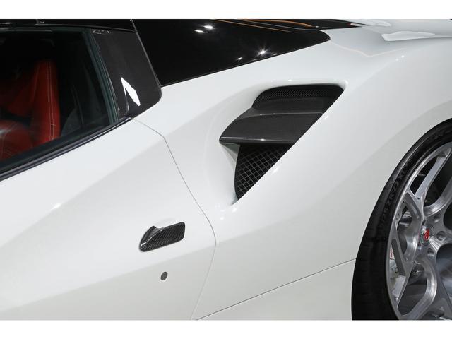 488スパイダー ベースグレード F1 DCT カーボンドライビングゾーン レーシングシート カーボンエアロ VOSSEN21/22インチAW ブリリアントマフラー(35枚目)