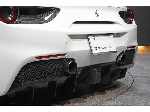 488スパイダー ベースグレード F1 DCT カーボンドライビングゾーン レーシングシート カーボンエアロ VOSSEN21/22インチAW ブリリアントマフラー(36枚目)