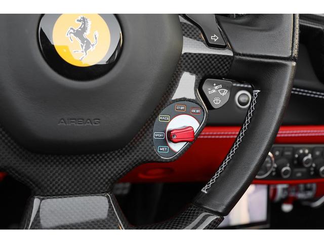 488スパイダー ベースグレード F1 DCT カーボンドライビングゾーン レーシングシート カーボンエアロ VOSSEN21/22インチAW ブリリアントマフラー(53枚目)