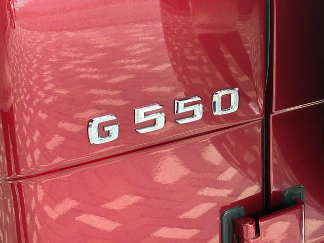 Gクラス G550 左H designoシート AMG20AW HarmanKardonサウンド D記録簿 チューライトレッド サンルーフ パワーシート シートメモリー シートヒーター ドラレコ ETC 社外レーダー(19枚目)