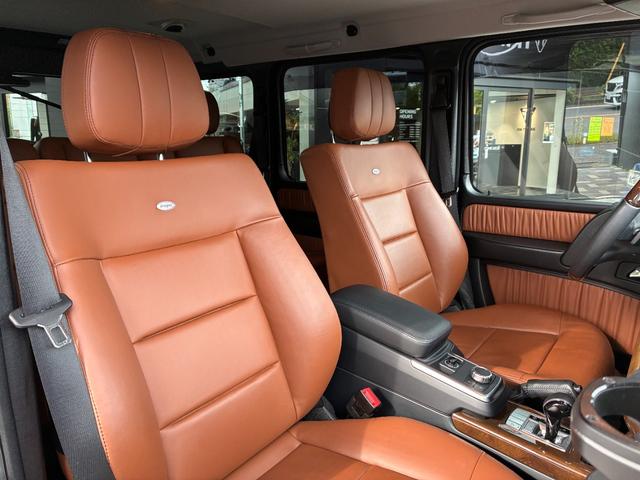 Gクラス G550 左H designoシート AMG20AW HarmanKardonサウンド D記録簿 チューライトレッド サンルーフ パワーシート シートメモリー シートヒーター ドラレコ ETC 社外レーダー(27枚目)