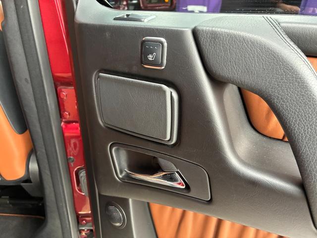 Gクラス G550 左H designoシート AMG20AW HarmanKardonサウンド D記録簿 チューライトレッド サンルーフ パワーシート シートメモリー シートヒーター ドラレコ ETC 社外レーダー(62枚目)