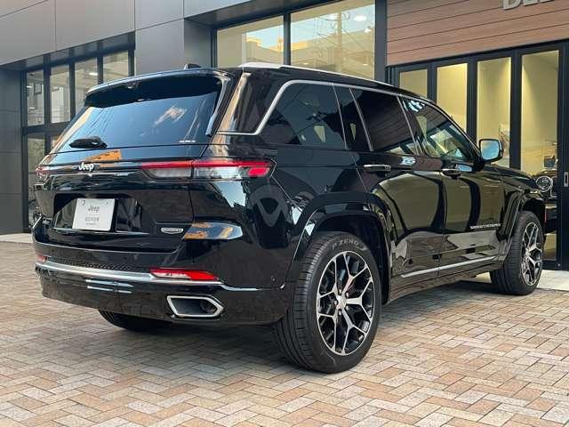 リアからのアングルも人気のポイントです。