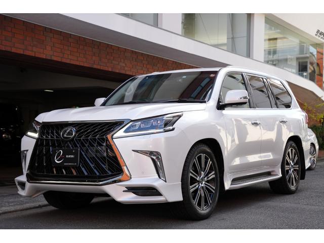 ＬＸ ＬＸ５７０　法人ワンオーナー車　顧客様買取車　マークレビンソンサウンド　リヤエンターテイメント　５人乗り仕様　ＴＲＤフロントグリル＆スポイラー　ＴＲＤリヤバンパースポイラー　ＴＲＤ２１インチ鍛造ホイール有（6枚目）