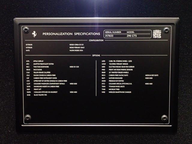 296GTS Ferrari 296 GTS(23枚目)