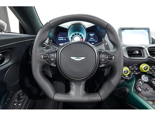 ヴァンテージ Ｖ１２ロードスター限定２４９台　Ｖ１２ロードスター限定２４９台　レーシンググリーン　ライトウェイトＰＫＧ　純正２１サテンブラックＡＷ（12枚目）
