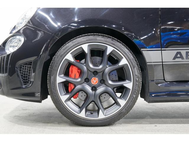 アバルト595 コンペティツィオーネMT車 TWS製鍛造AW/ASSO強化エンジンマウント/エンドレス低ダストブレーキパッド(9枚目)