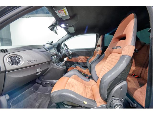 アバルト595 コンペティツィオーネMT車 TWS製鍛造AW/ASSO強化エンジンマウント/エンドレス低ダストブレーキパッド(24枚目)