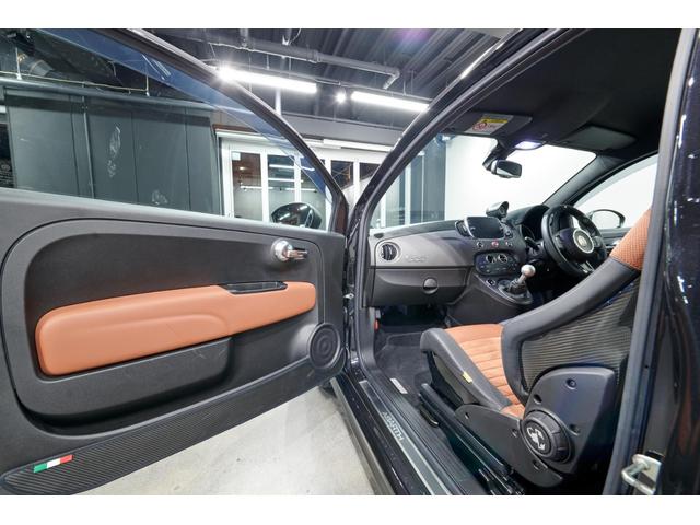 アバルト595 コンペティツィオーネMT車 TWS製鍛造AW/ASSO強化エンジンマウント/エンドレス低ダストブレーキパッド(25枚目)