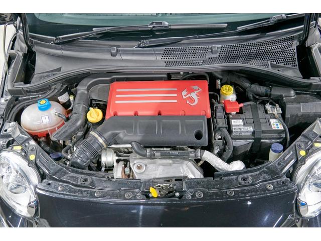 アバルト595 コンペティツィオーネMT車 TWS製鍛造AW/ASSO強化エンジンマウント/エンドレス低ダストブレーキパッド(32枚目)