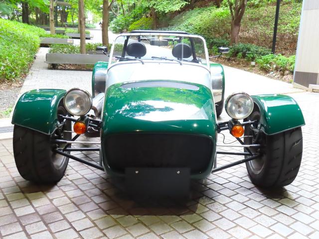 セブンＣＳＲ 　ＣＳＲ４５０　アルミ＋グリーン／ブラックレザー（2枚目）