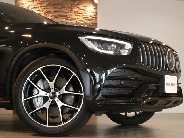ＧＬＣ ＧＬＣ４３　４マチッククーペ　後期型　レザーＥＸＣ－ＰＫＧ　ガラスＳＲ　黒革　シートヒーター＆ベンチレーター　１０．２５インチディスプレイ（ＭＢＵＸ）　Ｂｕｒｍｅｓｔｅｒサウンド　全周カメラ＆ＰＴＳ　ＨＵＤ＆レーダーセーフティＰＫＧ　エアサス　純正２０ＡＷ（5枚目）