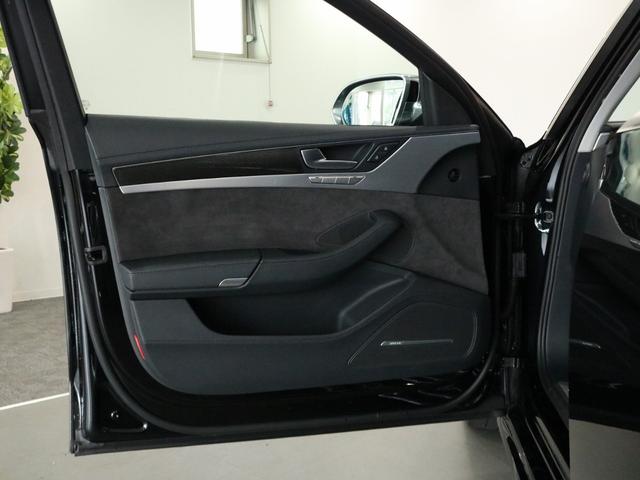 Ｓ８ ベースグレード　Ｖ８ターボ　後期型　右Ｈ正規Ｄ車　ガラスＳＲ　黒革　シートヒーター＆ベンチレーター　４ゾーンＡＣ　ＭＭＩナビ　ＢＯＳＥサウンド　全周カメラ＆パークアシスト　ＡＣＣ　サイド＆レーンアシスト　マトリクスＬＥＤ　電動トランク　純正２１ＡＷ（41枚目）