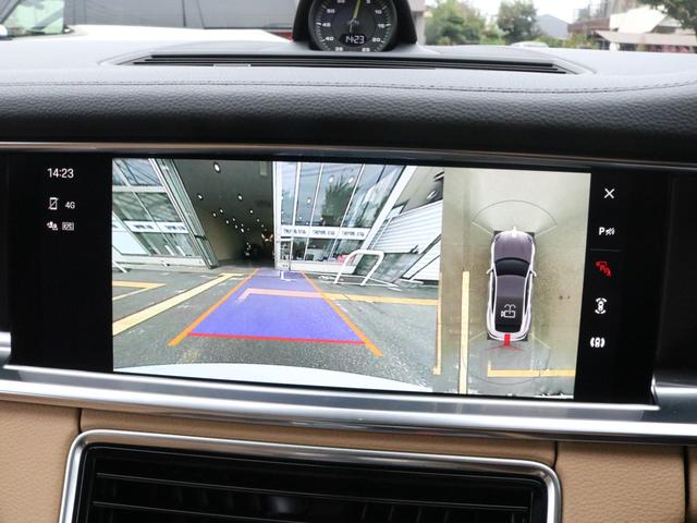 パナメーラ 4 E-ハイブリッド プラチナエディション 後期最終特別仕様 スポクロ パノラマ 黒/ベージュツートン革 5人乗 全席Sヒーター PCM BOSE 全周C&PAS ACC&LCA コンフォートA&ソフトクローズD PASMエアサス 専用テール&21AW 1オナ(10枚目)