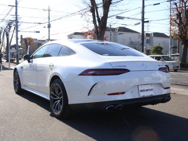 GT 4ドアクーペ 43 4マチック+ エクスクルーシブPKG パノラミックR 黒革 シートヒーター&ベンチレーター MBUX搭載純正ナビ Burmesterサウンド 全周カメラ&PTS HUD&レーダーセーフティPKG 純正19インチAW 禁煙(2枚目)