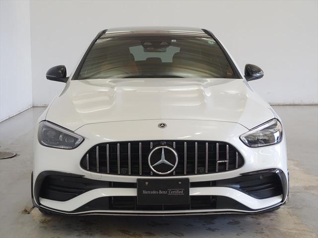 Ｃクラスステーションワゴン Ｃ４３　４ＭＡＴＩＣ　ステーションワゴン　Ｂｌｕｅｔｏｏｔｈ接続　ＥＴＣ　ＬＥＤヘッドライト　ＴＶ　アイドリングストップ　クルーズコントロール　コネクテッド機能　サイドカメラ　サンルーフ・ガラスルーフ　シートエアコン　シートヒーター（2枚目）