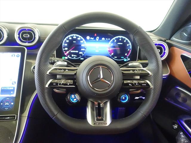 Ｃクラスステーションワゴン Ｃ４３　４ＭＡＴＩＣ　ステーションワゴン　Ｂｌｕｅｔｏｏｔｈ接続　ＥＴＣ　ＬＥＤヘッドライト　ＴＶ　アイドリングストップ　クルーズコントロール　コネクテッド機能　サイドカメラ　サンルーフ・ガラスルーフ　シートエアコン　シートヒーター（18枚目）