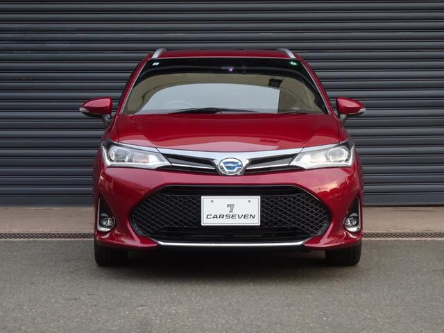 カローラフィールダー ハイブリッドＧ　ダブルバイビー　トヨタセーフティーセンスＣ　ナビ　テレビ　ＤＶＤ　Ｂｌｕｅｔｏｏｔｈ　バックカメラ　ＥＴＣ　シートヒーター　ハーフレザーシート　ＬＥＤヘッドライト　フォグ　クリアランスソナー　アイドリングストップ（2枚目）