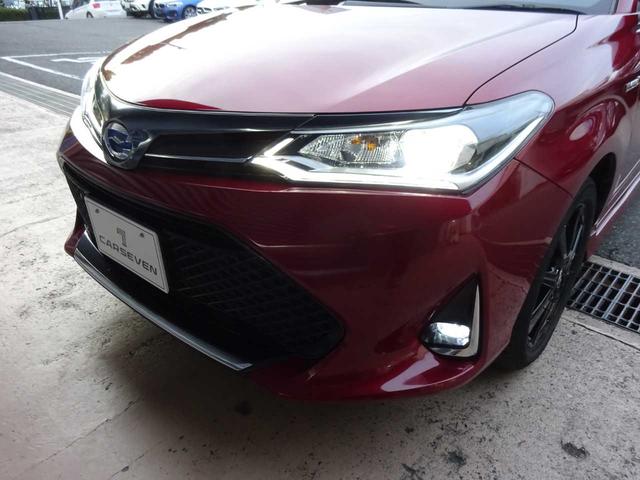 カローラフィールダー ハイブリッドＧ　ダブルバイビー　トヨタセーフティーセンスＣ　ナビ　テレビ　ＤＶＤ　Ｂｌｕｅｔｏｏｔｈ　バックカメラ　ＥＴＣ　シートヒーター　ハーフレザーシート　ＬＥＤヘッドライト　フォグ　クリアランスソナー　アイドリングストップ（16枚目）