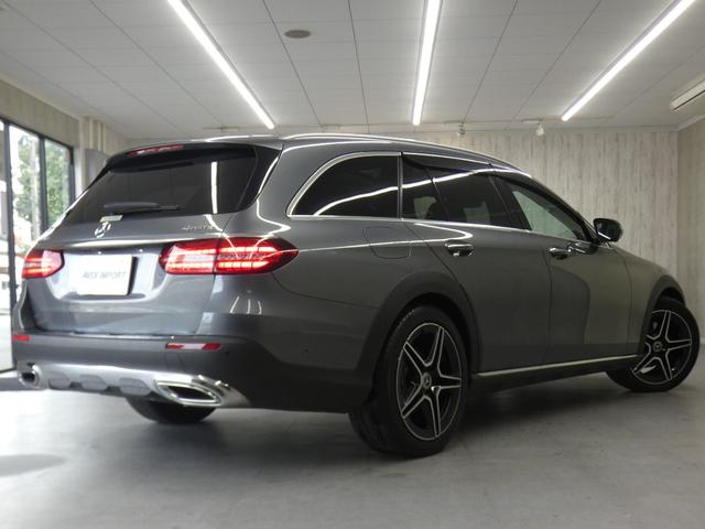 Ｅクラスオールテレイン Ｅ２２０ｄ　４マチック　オールテレイン　エクスクルーシブＰＫＧ　後期型　禁煙　黒革　パノラマＳＲ　ＲＳＰ　ディストロ　ＨＵＤ　ＭＢＵＸ　全周Ｃ　ナビＴＶ　前席ベンチレーター　前後席シートヒーター　Ａカープレイ＆Ａオート　Ｐトランク　１９ＡＷ（2枚目）