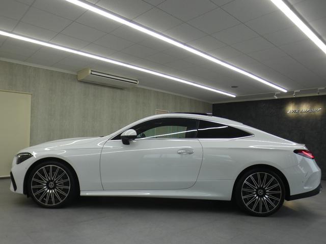 CLE CLE200 クーペ スポーツ レザーEXC&ドライバーズPKG 現行型 1オーナー 禁煙 新車保証 PSR 黒革 HUD RSP リアアクスルS Dコックピット Burmester3D M付温冷Pシート 全周C AMG20AW(5枚目)