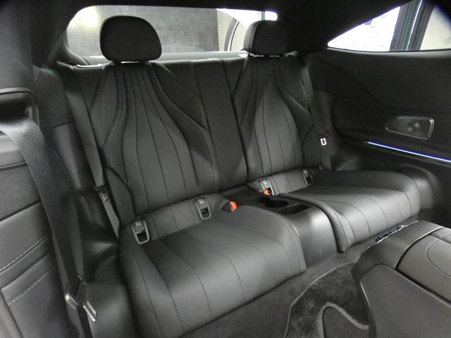 CLE CLE200 クーペ スポーツ レザーEXC&ドライバーズPKG 現行型 1オーナー 禁煙 新車保証 PSR 黒革 HUD RSP リアアクスルS Dコックピット Burmester3D M付温冷Pシート 全周C AMG20AW(38枚目)